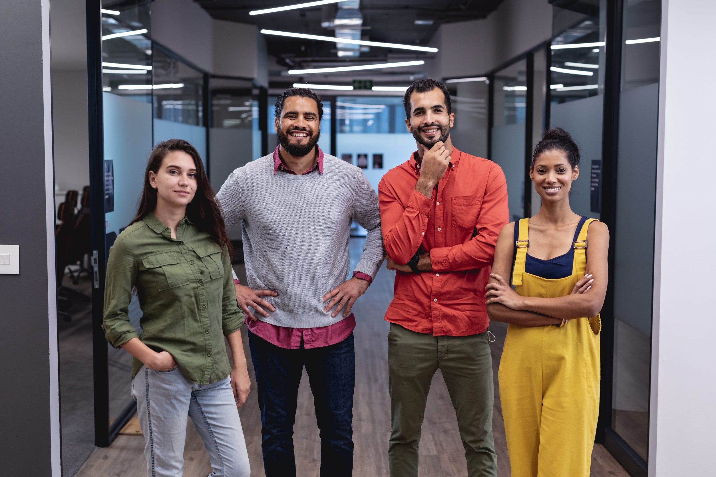 A group of colleagues