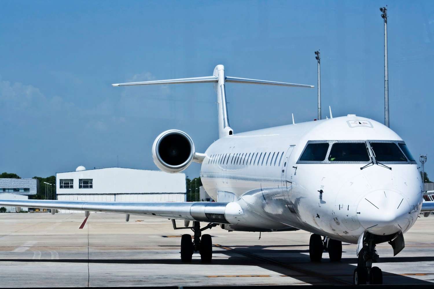 A Plane At An Airport