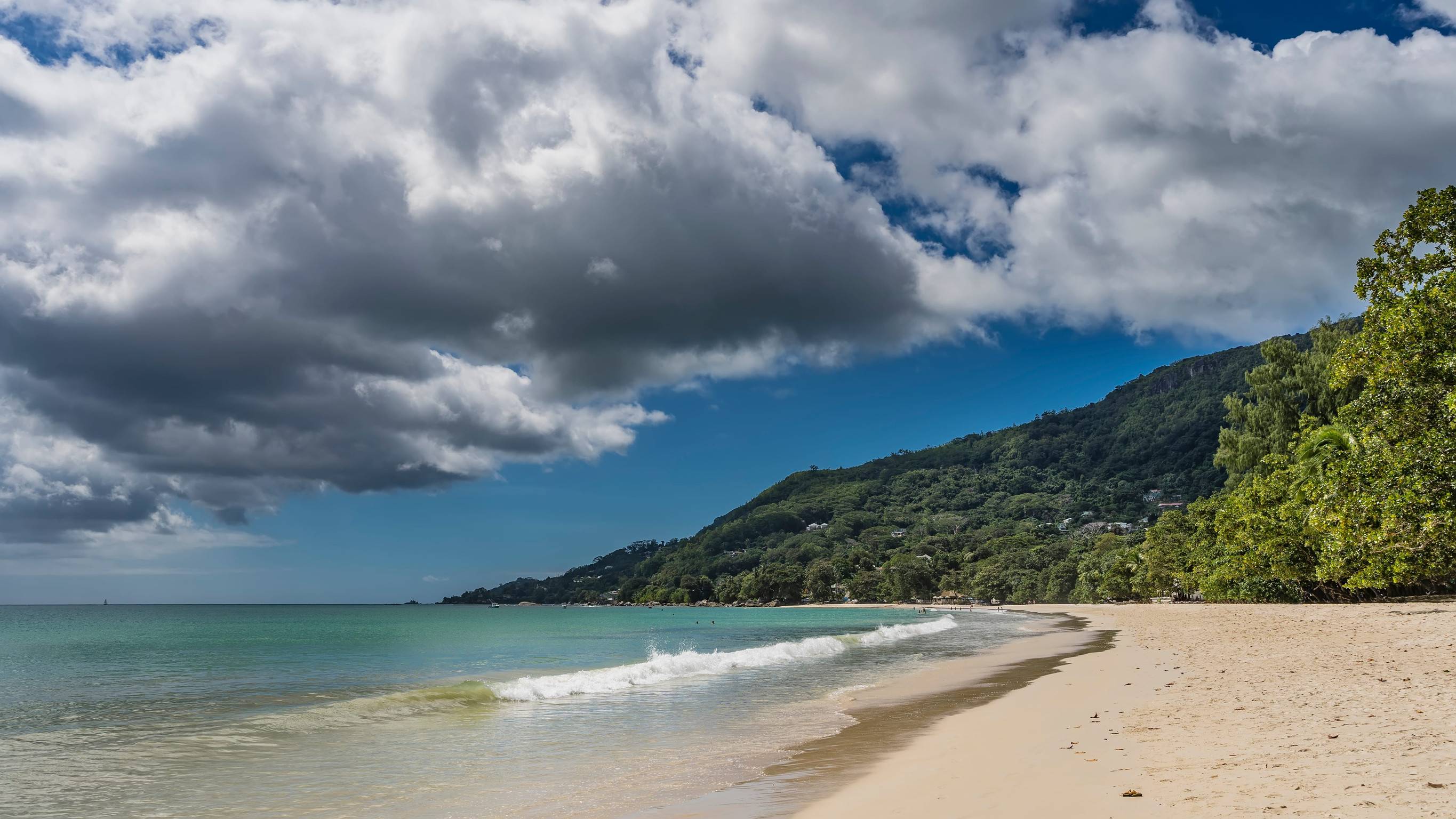 Beaul Vallon Beach Seychelles Mahe
