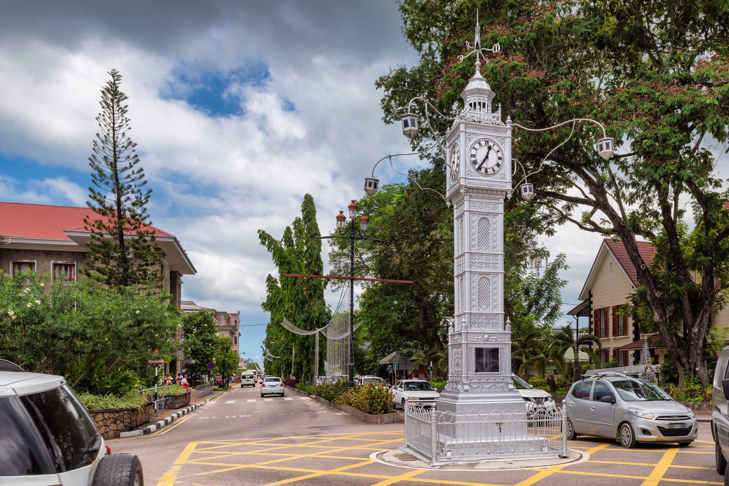 Clock Tower Victoria Seychelles