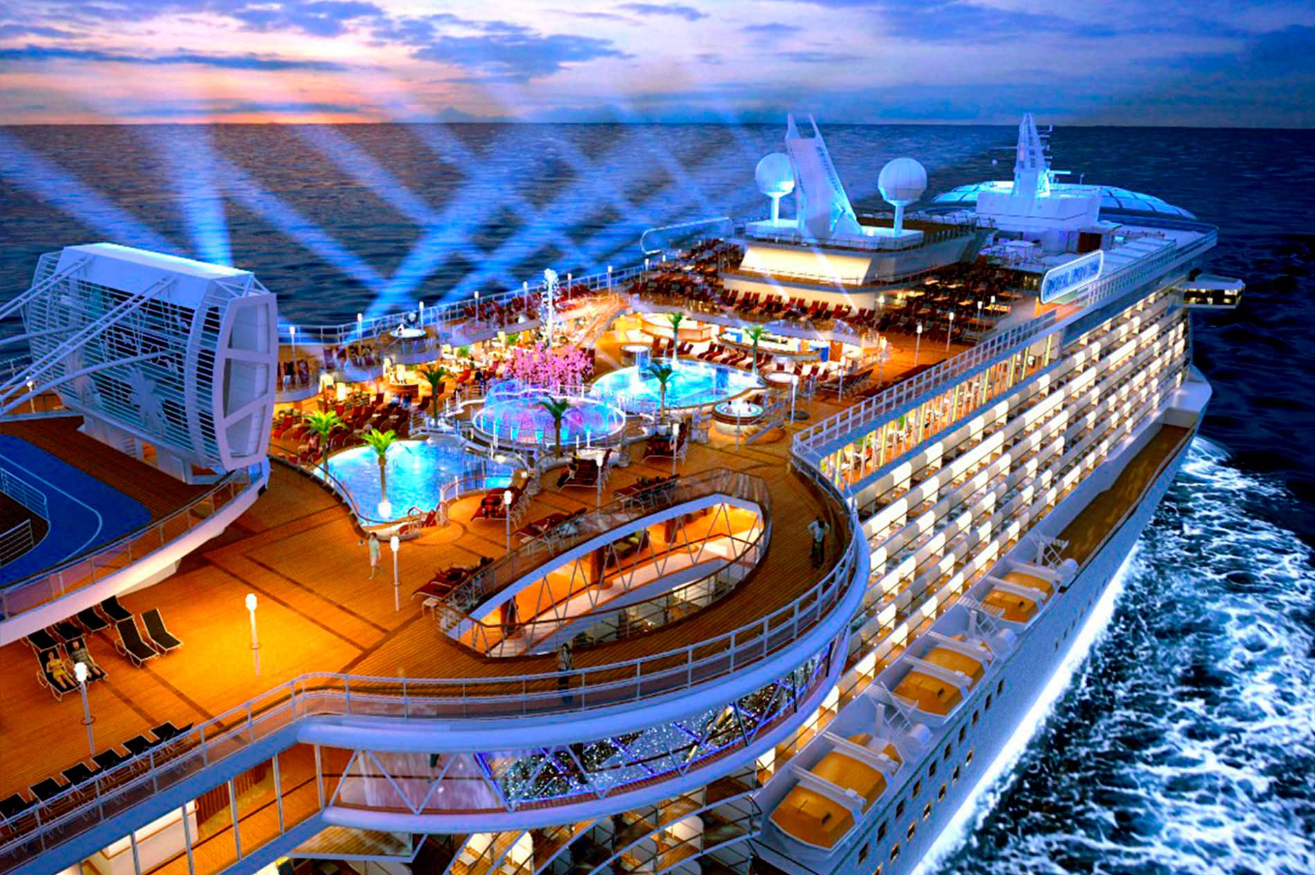 Cruise Ship at Port