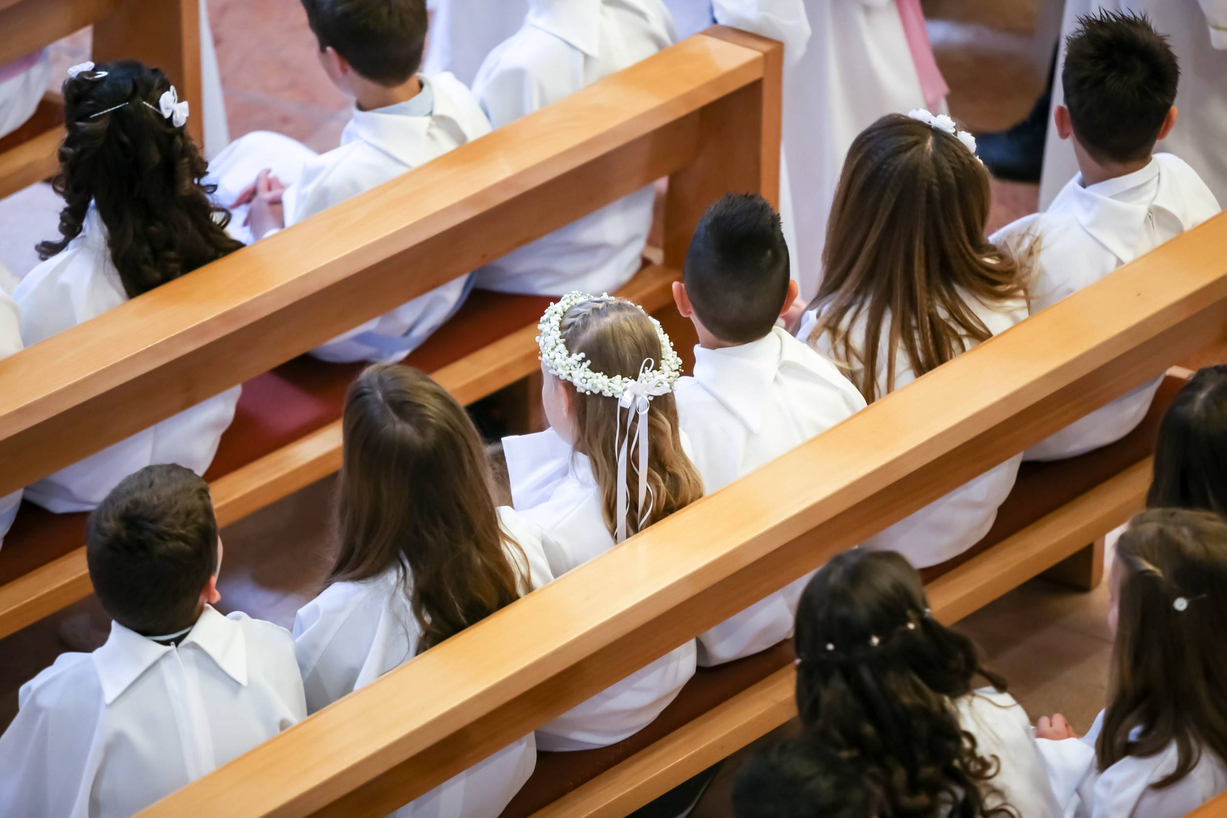 First Communion In The Church