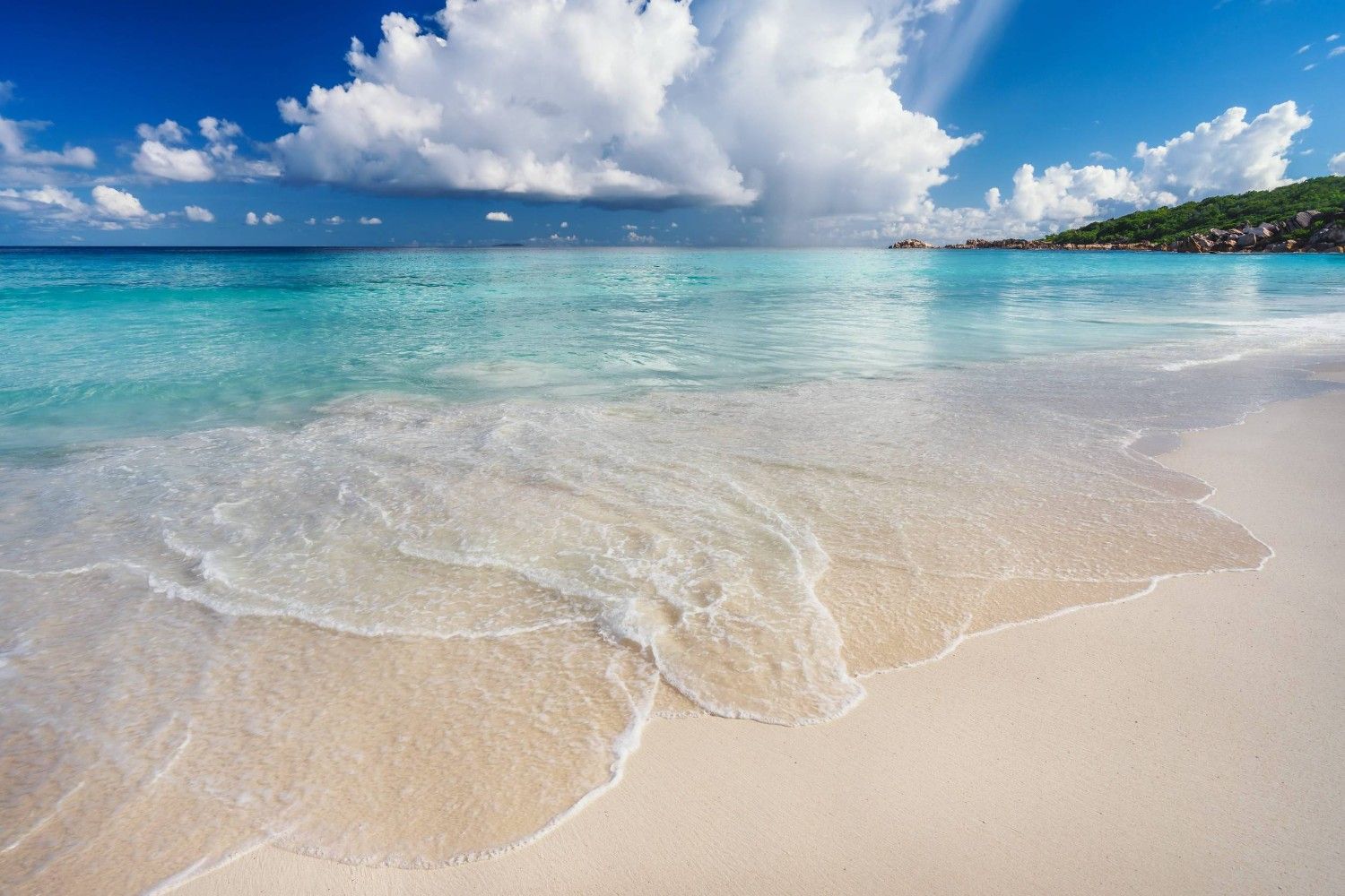 Grand Anse Beach La Digue Island