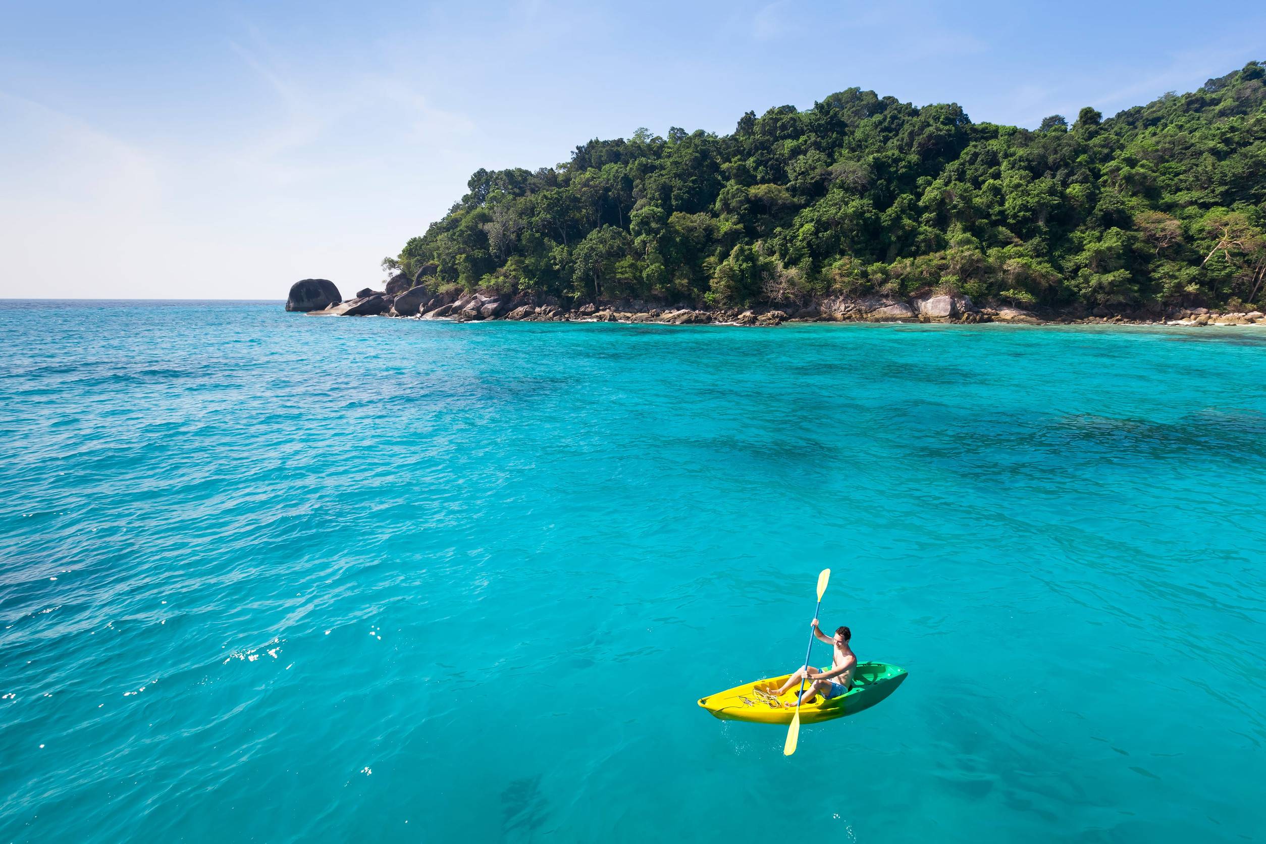 Kayaking In Seychelles
