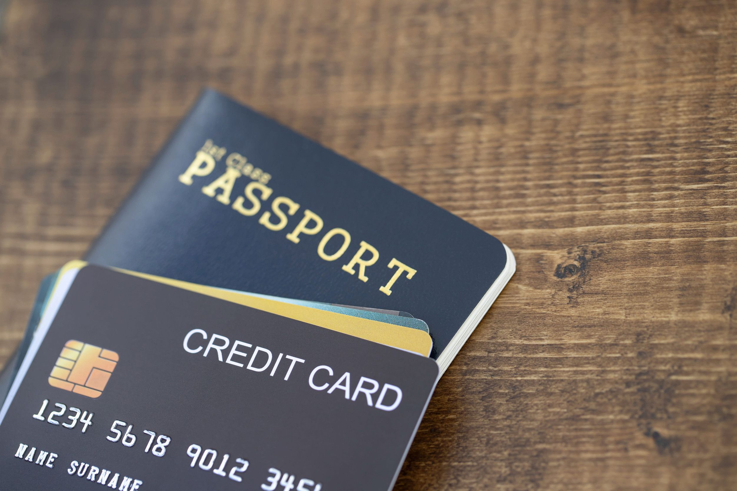 Passport And Credit Cards
