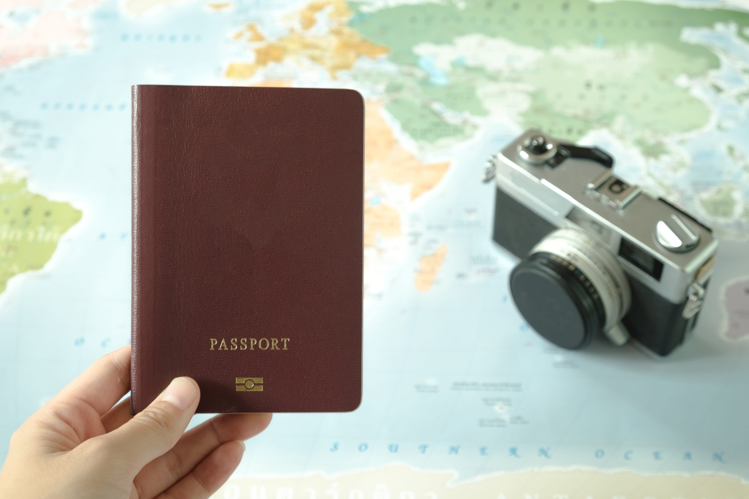 Passport Travel Concept