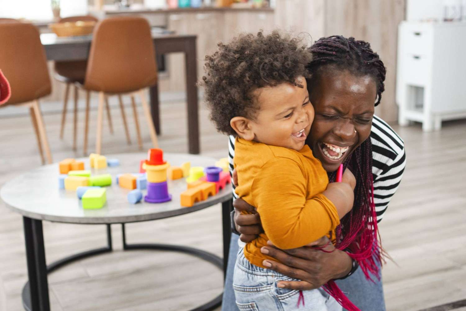 Personal Helper Caring For A Child