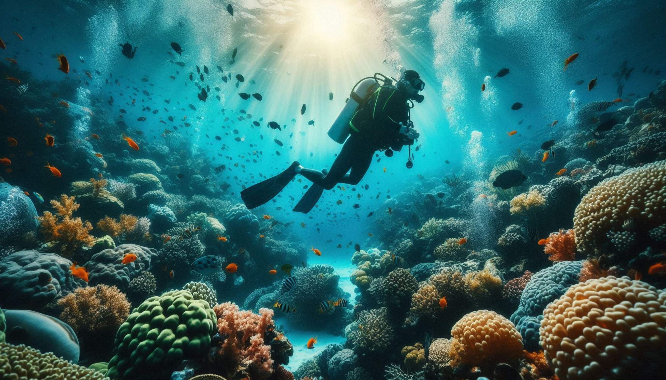 Scuba Diving In The Seychelles