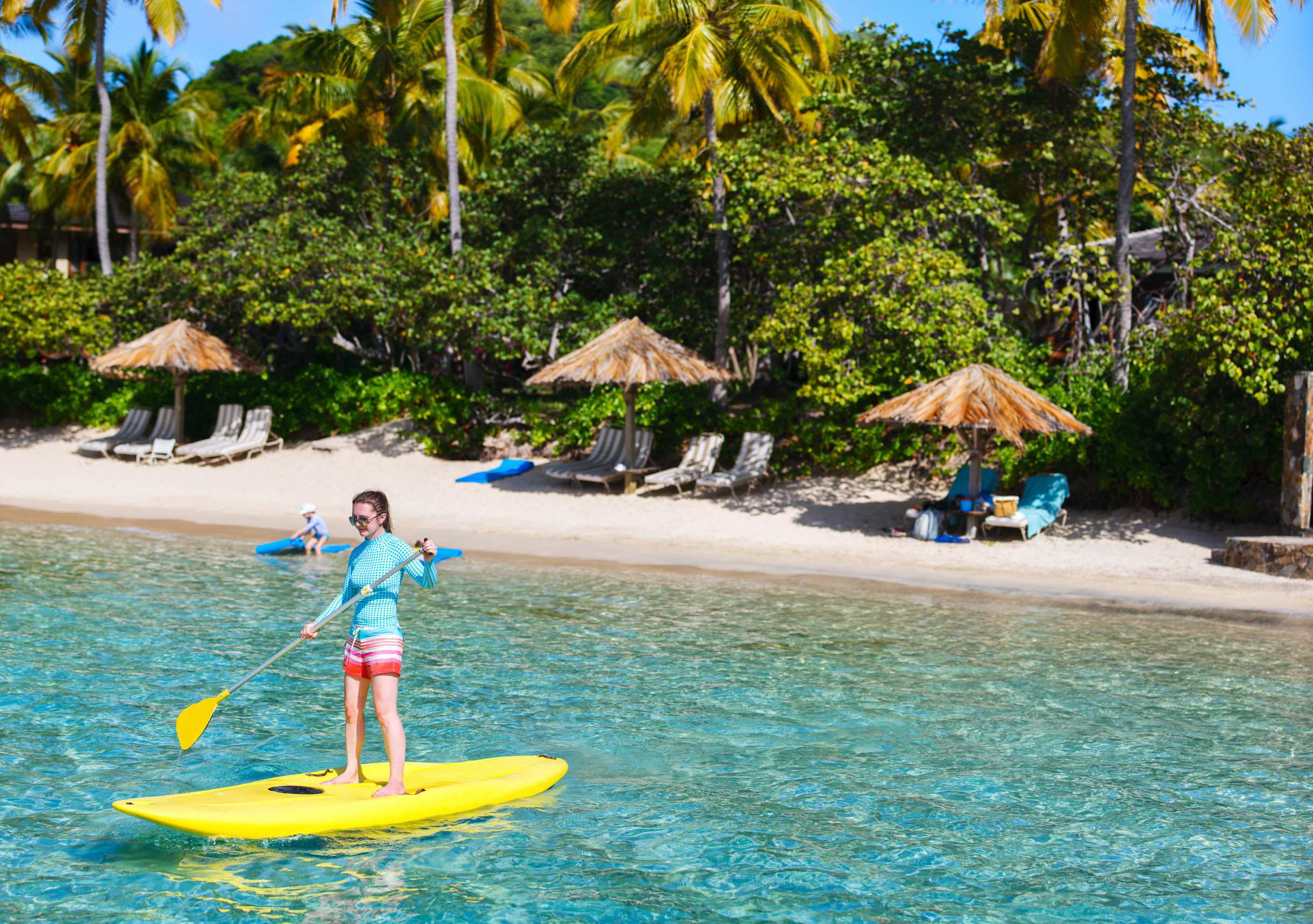 Stand Up Paddleboarding Seychelles