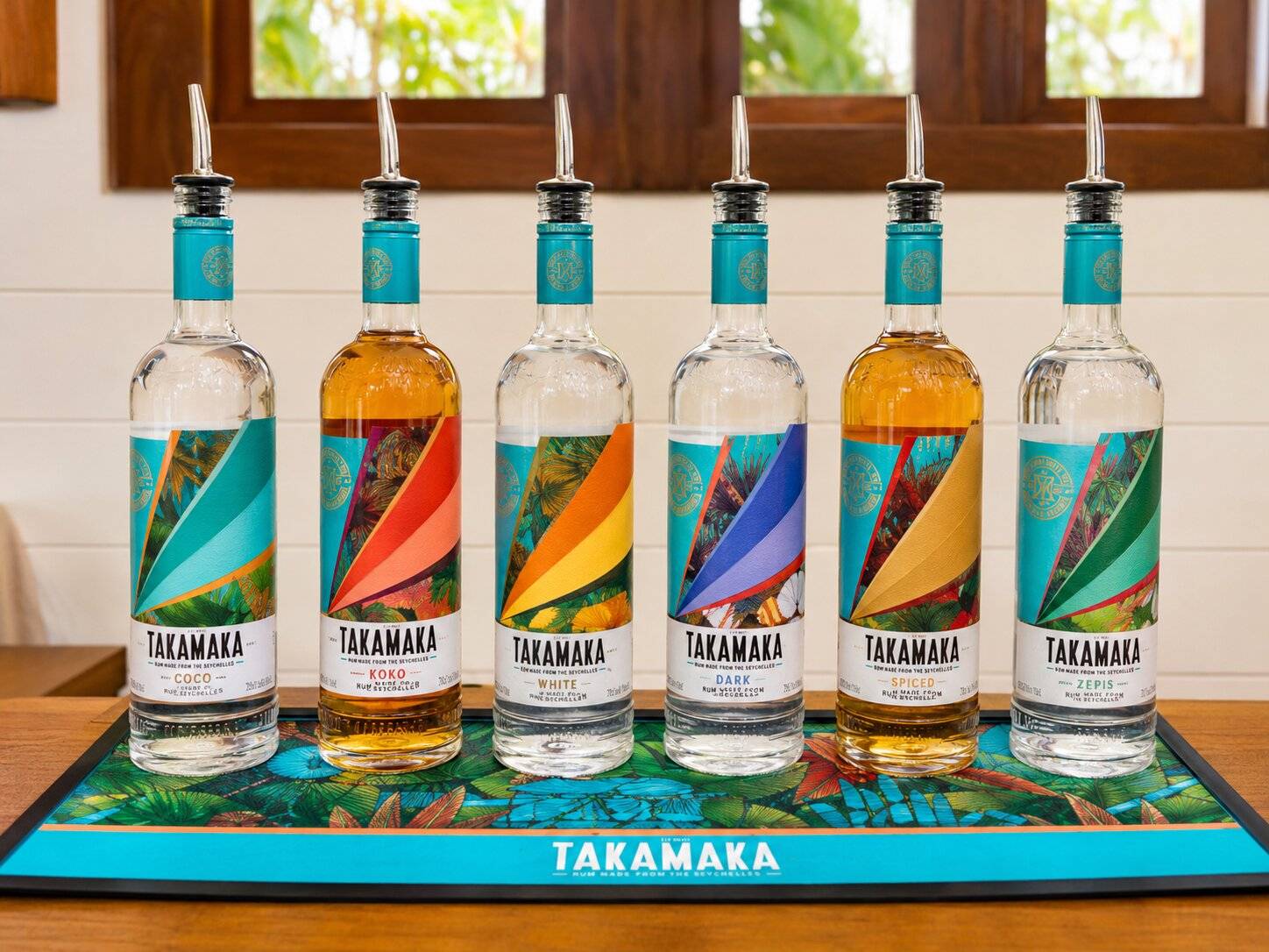 Takamaka Rum Bottles
