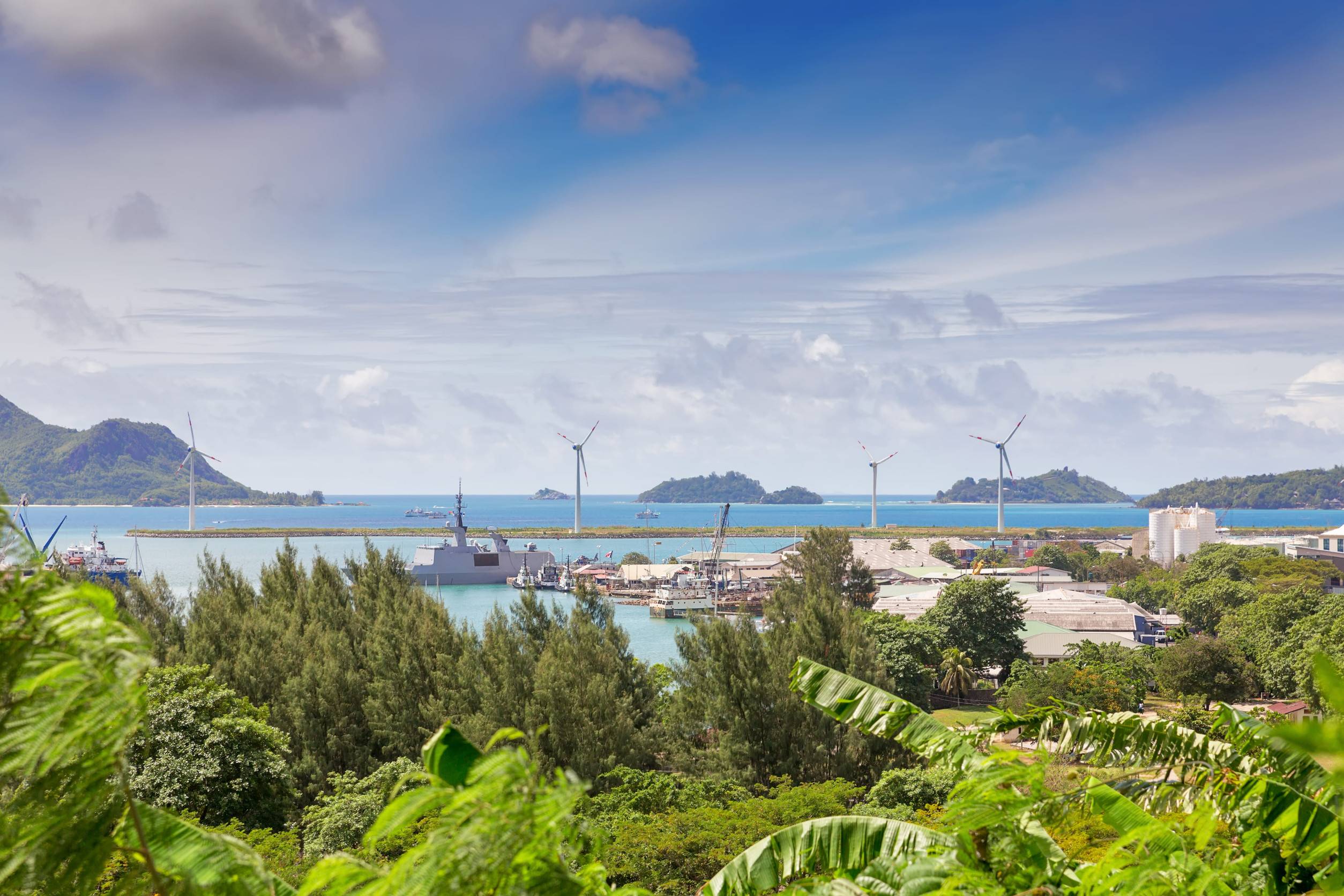 Victoria Port Mahe Seychelles