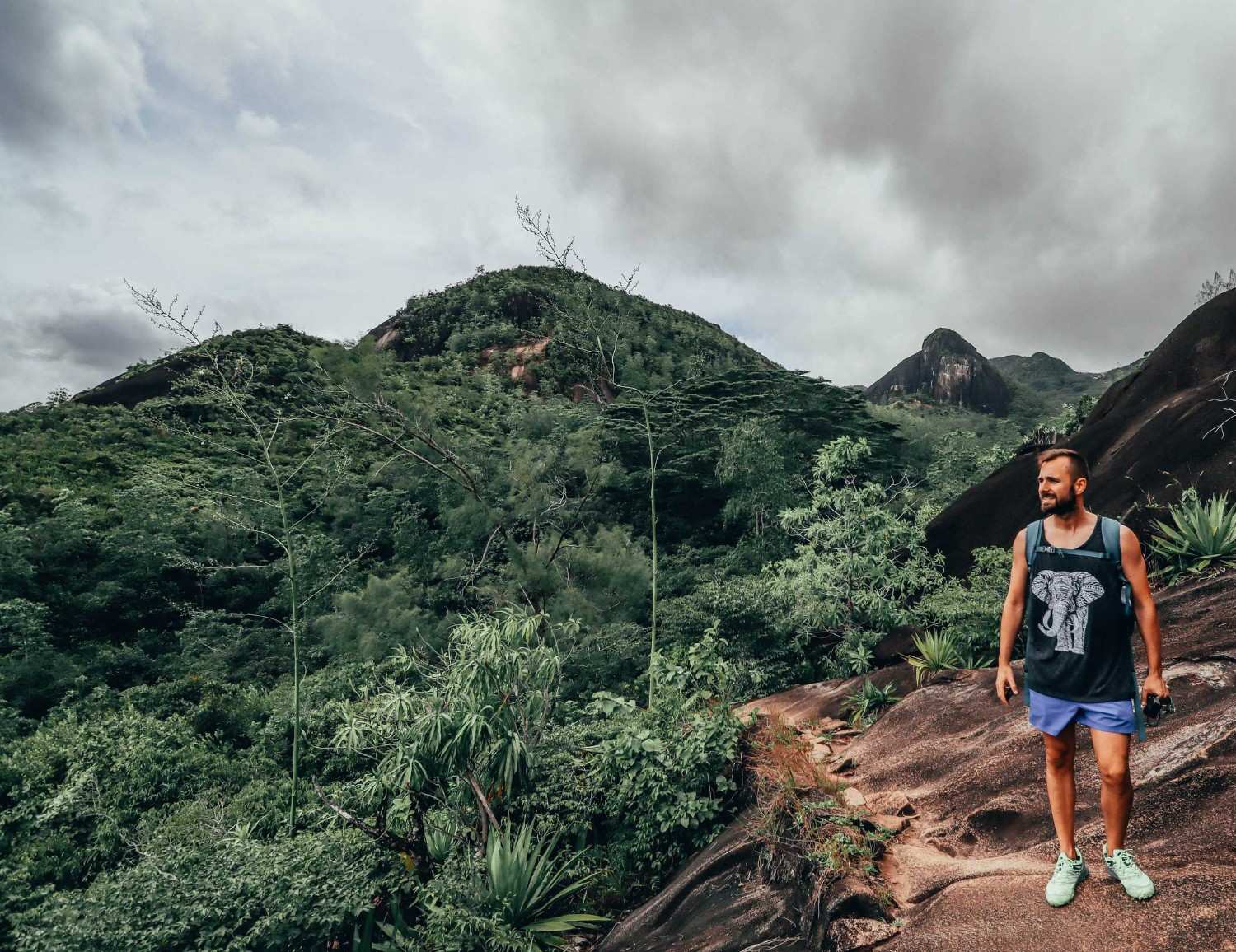 Young Traveller Exploring Mah Rainforest